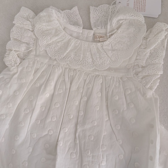 Louise Misha Anusha Romper - White - Picture 7 of 8